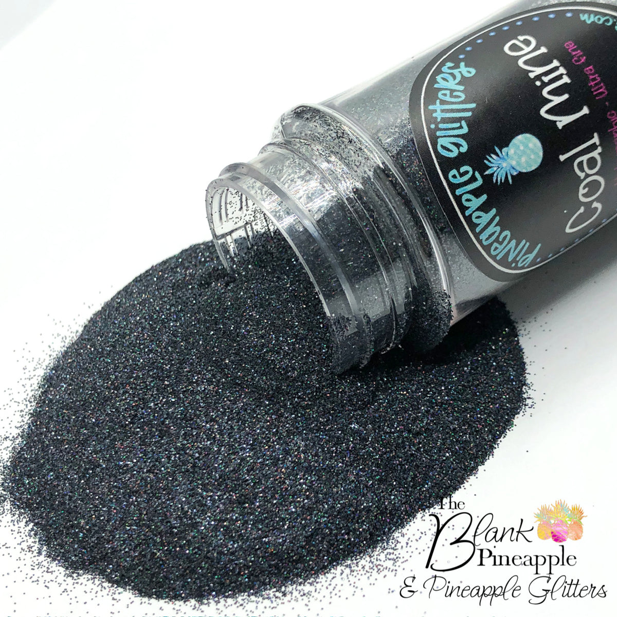 SLATE Grey - Grey Ultra Fine Glitter - Polyester Glitter - Solvent