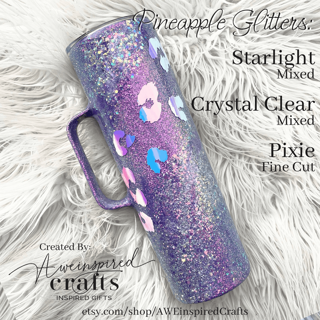 Pixie, Crystal Clear and Starlight - The Blank Pineapple