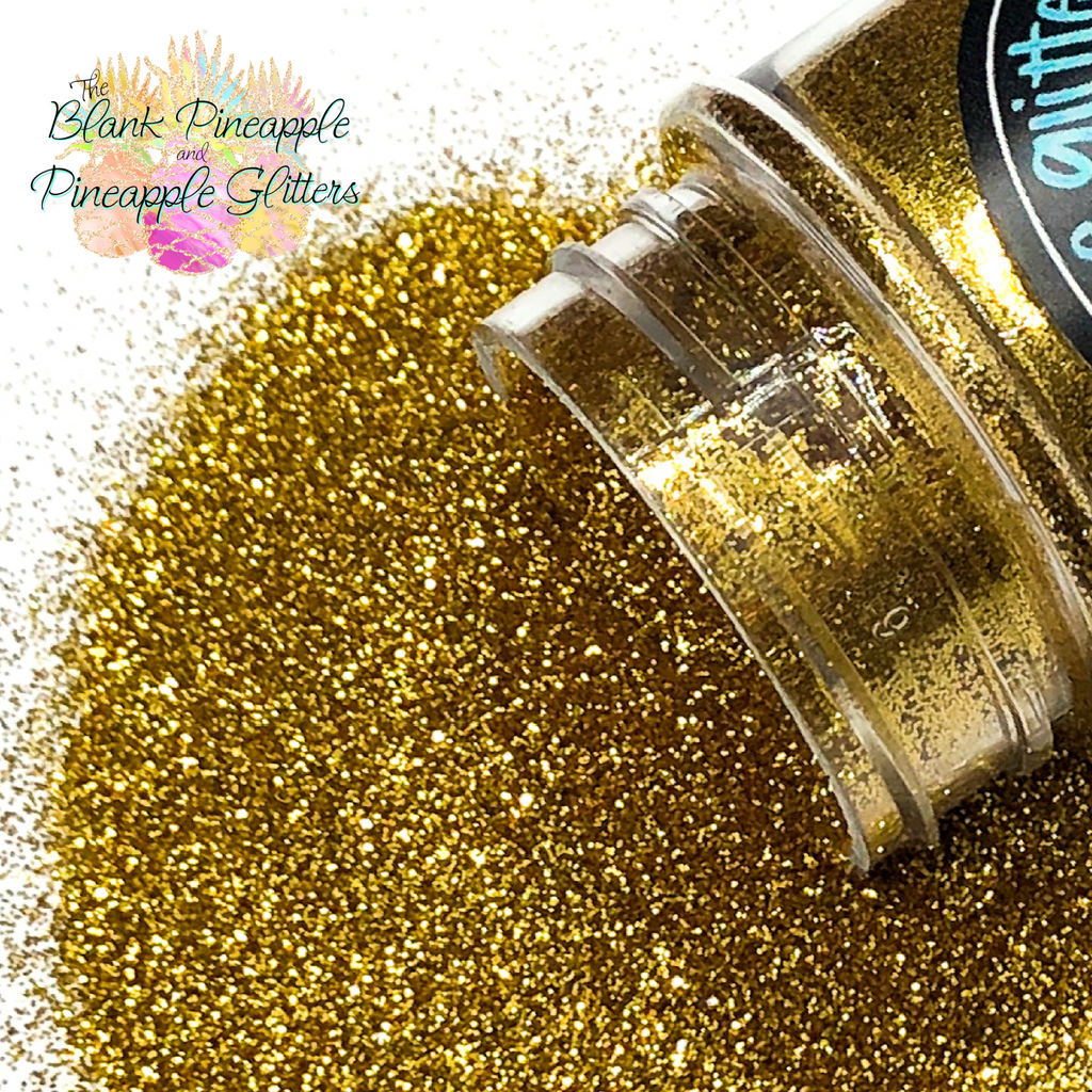 Gold Ultra Fine Glitter, Gold Polyester Glitter, Gold Craft Glitter. Pineapple Glitters, The Blank Pineapple