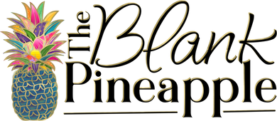 The Blank Pineapple Blanks for Sublimation, Vinyl, and Embroidery. Quality Glitter for Epoxy and crafts.