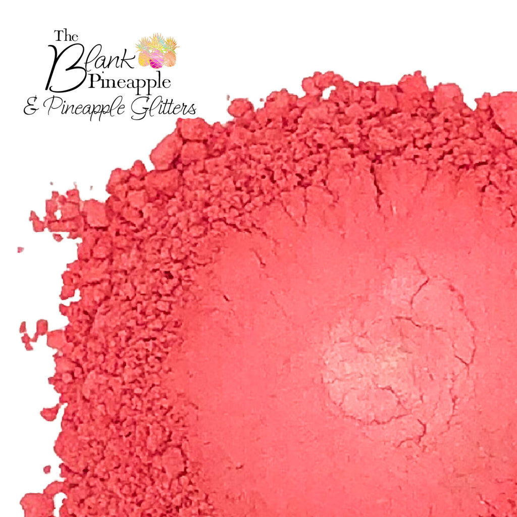 Melon Pearlescent Pink Mica Powder Pigment, 10g jar - The Blank Pineapple