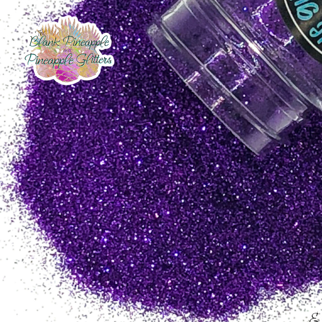 Purple Haze Ultra Fine Metallic Purple Glitter in 2oz Shaker Bottle - The Blank Pineapple