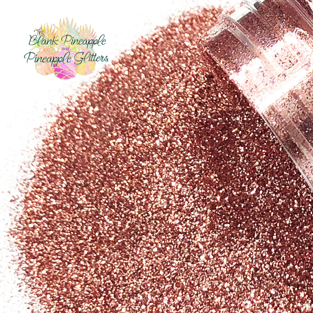 Rosizzle Chunky Mix Metallic Rose Gold Glitter in 2oz Shaker Bottle - The Blank Pineapple