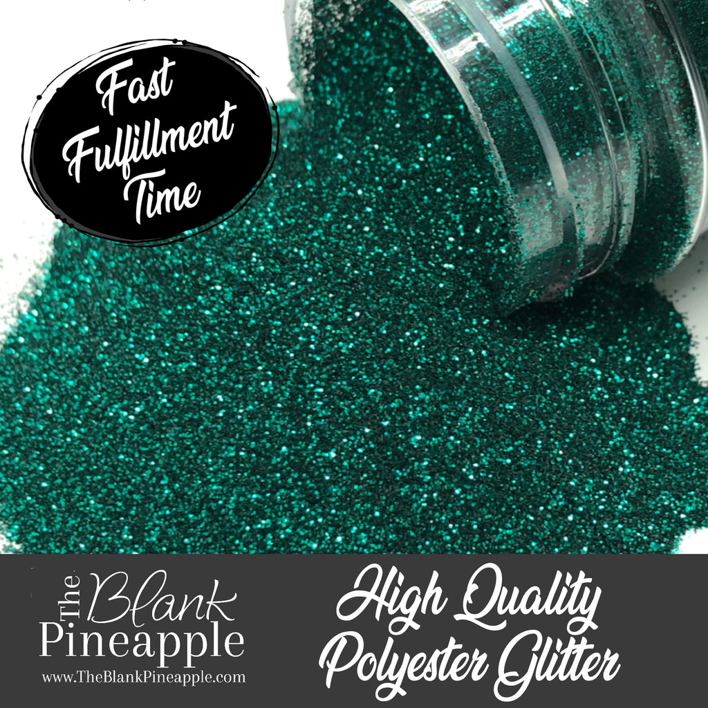 Seaweed  Metallic Green Glitter in 2oz Shaker Bottle - The Blank Pineapple