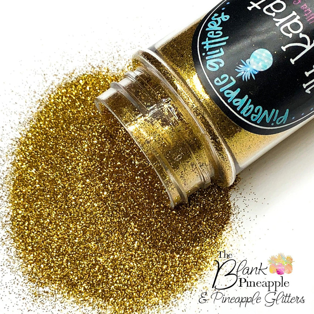Yellow and Gold Glitter. Solvent-resistant, High-quality, Polyester glitter.  – The Blank Pineapple