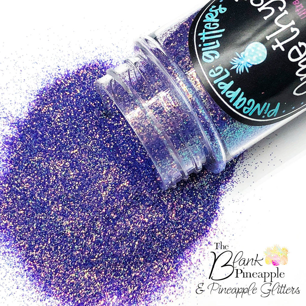 Amethyst High Sparkling Iridescent Ultra Fine Cut Glitter Polyester PET Purple Glitter - The Blank Pineapple