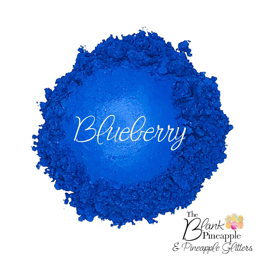 Blue Mica Powder, Blueberry Pearlescent Mica Powder