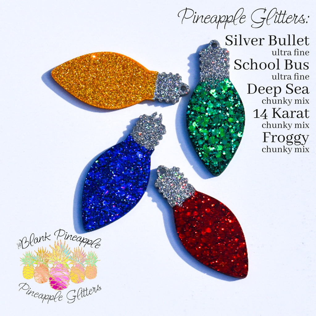 School Bus Ultra Fine Cut Glitter Polyester PET - The Blank Pineapple