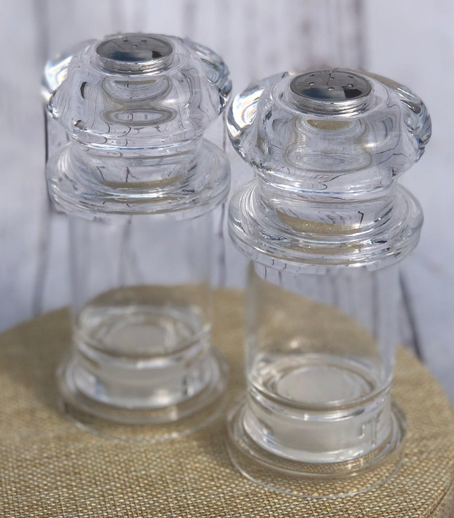 Acrylic Salt and Pepper Shakers