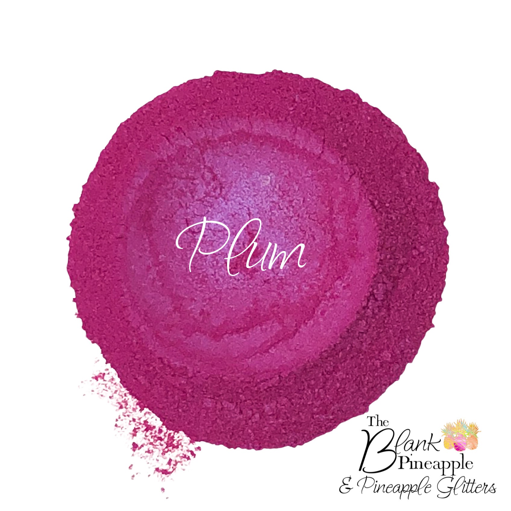 Plum - Mica Powder Pigment 10 grams, Pearlescent Pink Mica Powder