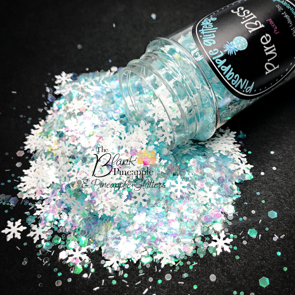 Pure Bliss Snowflakes Mixed Polyester Glitter PET - The Blank Pineapple