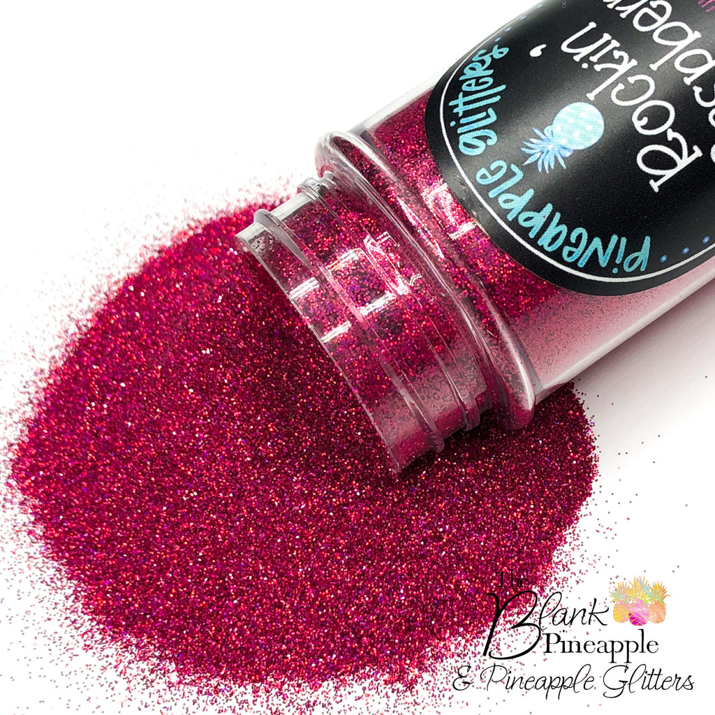 Rockin' Raspberry Pink Ultra Fine Holographic Glitter in 2oz Shaker Bottle - The Blank Pineapple