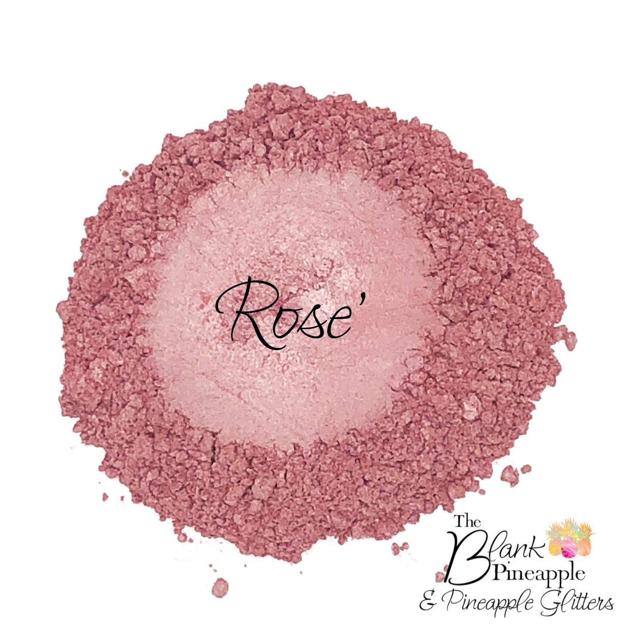 Rose' - Mica Powder Pigment 10 grams, Pearlescent Pink Mica Powder