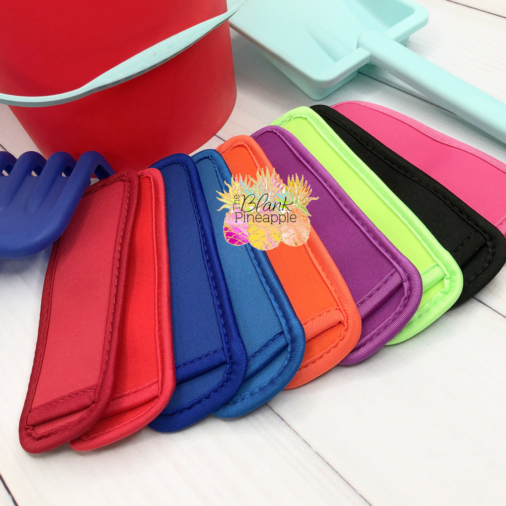 Neoprene Popsicle Sleeve with Finished Edges