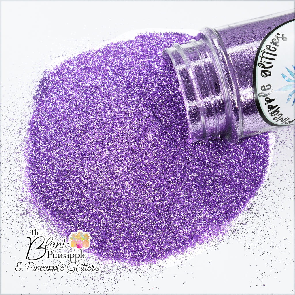 Light Purple Glitter, Snugglepuss Ultra Fine Metallic Glitter PET Polyester 2oz Shaker Bottle, Purple Glitter
