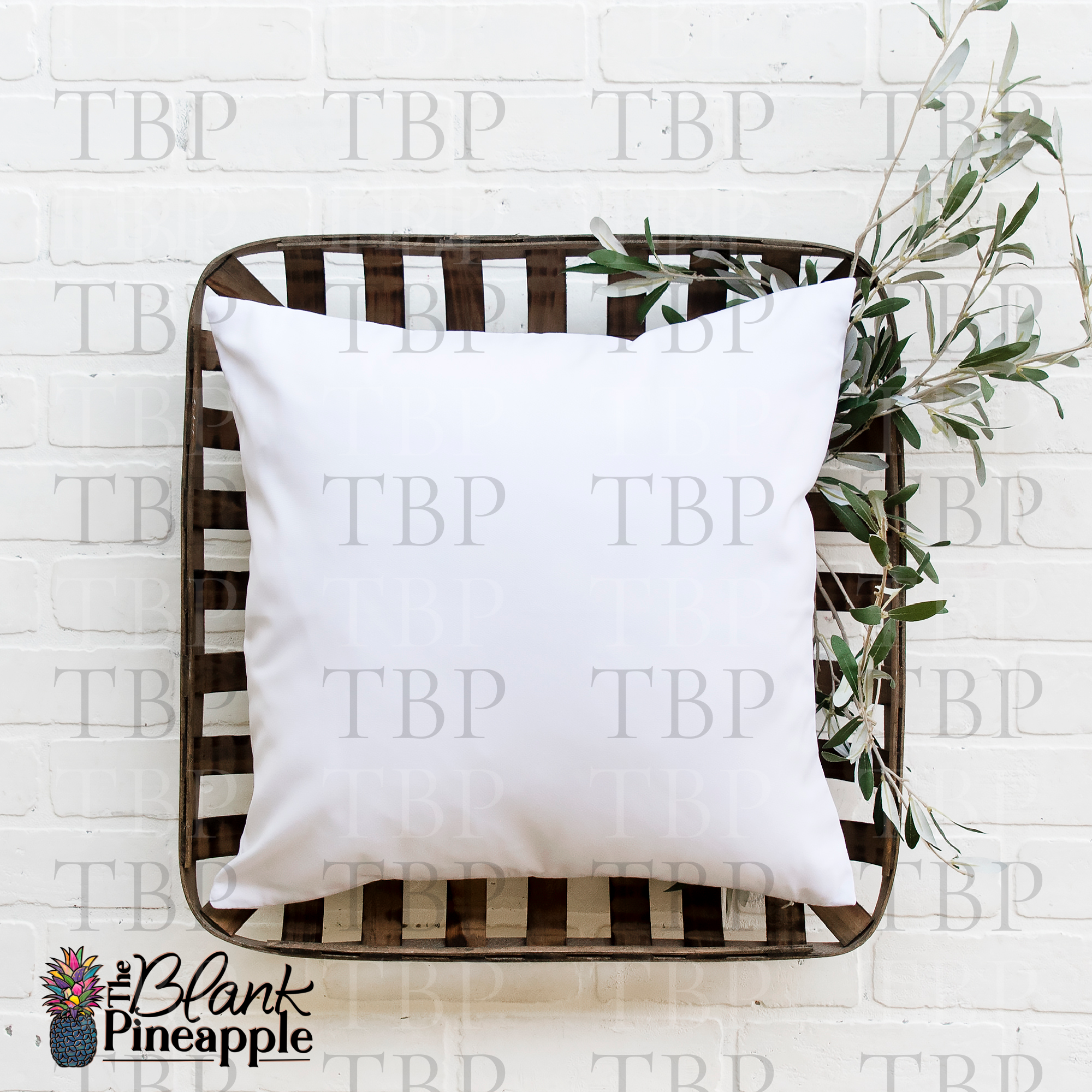 Blank Sublimation Pillow Covers 18x18 White Polyester Ca – The Blank  Pineapple