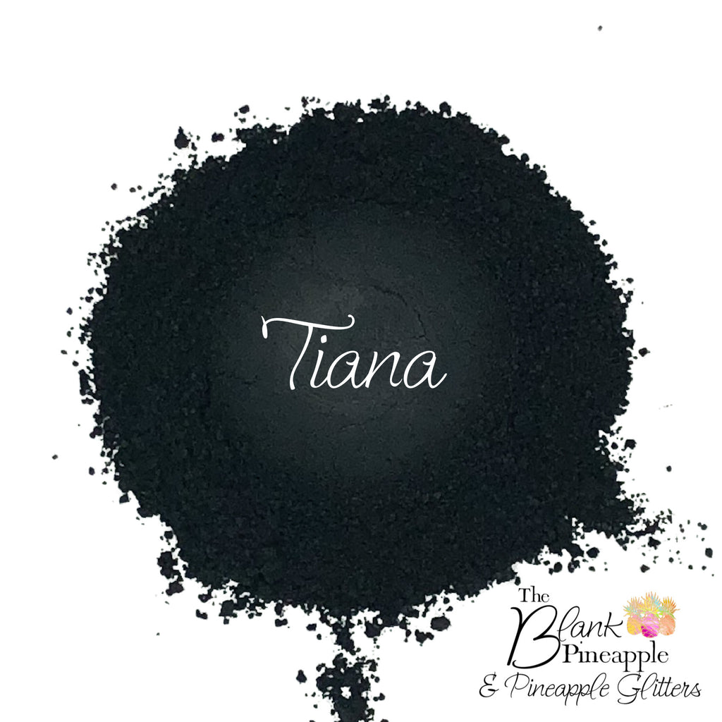 Black Mica Powder, Tiana Pearlescent Mica Pigment Powder